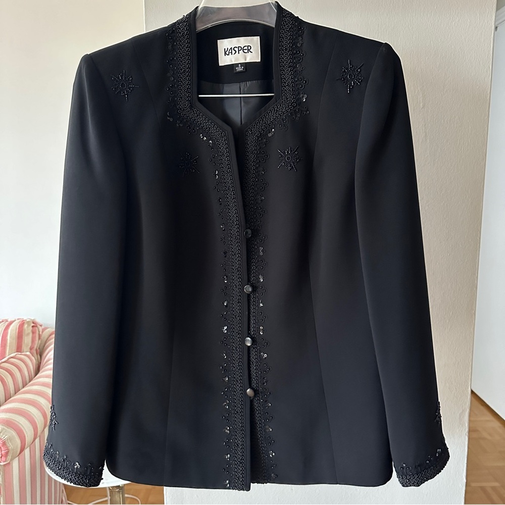 Kasper Blazer with embroidery